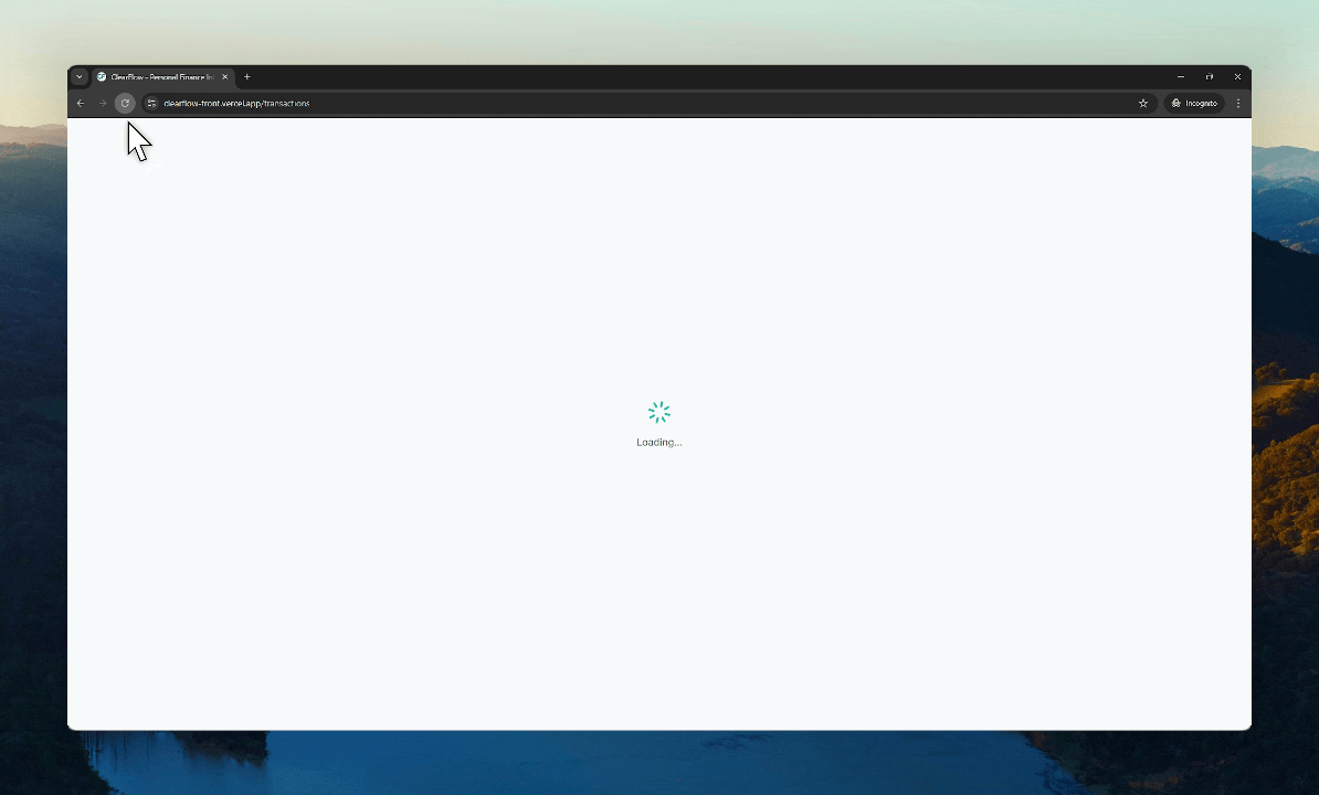 ClearFlow - Personal AI Financial Intelligence Platform